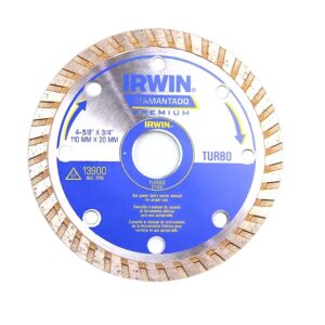 Cód. 509 - DISCO DIAM TURB IRWIN PR EM 110MM X 20MM