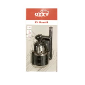 Cód. 844 - KIT MANDRIL COM CHAVE 3/8 UZZY