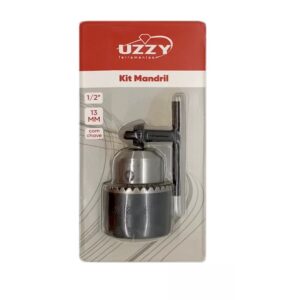 Cód. 843 - KIT MANDRIL COM CHAVE 1/2 UZZY