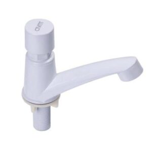 Cod. 1351 - TORNEIRA LAVATORIO ABS AUTO TEMPORIZADA BRANCA CIVITT