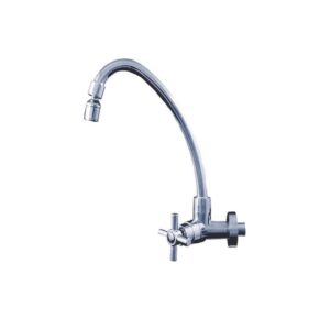 Cod. 1384 - TORNEIRA PAREDE EM METAL GIRATORIA CRUZETA CIVITT