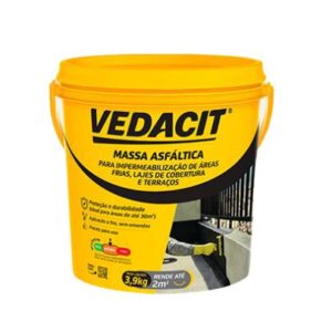 Cód. 1468 - VEDACIT MASSA ASFALTICA IMPERM GL 3,9 KG