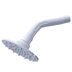 Cod. 410 - CHUVEIRO ARTICULADO REDONDO ABS BRANCO CIVITT UN UN