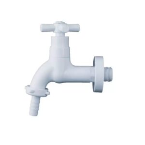 Cod. 1400 - TORNEIRA TANQUE ABS BRANCA (M) CRUZETA CIVITT UM