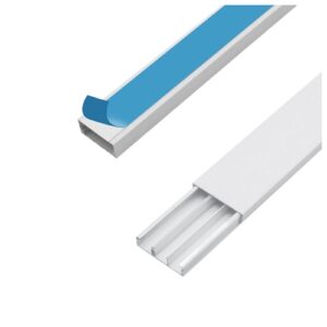 Cod. 357 - CANALETA COM FITA ADESIVA 20X10X2000MM