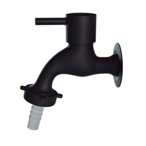 Cod. 1406 - TORNEIRA TANQUE METAL PRETO FOSCO ALAVANCA CIVITT