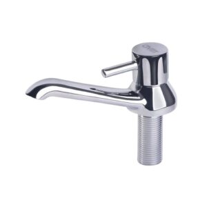 Cod. 1357 - TORNEIRA LAVATORIO EM METAL CROMADA ALAVANCA