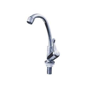 Cod. 1379 - TORNEIRA PAREDE ABS CROMADA (Q) GIRATORIA ALAVANCA CIVITT UM