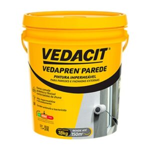 Cód. 1476 - VEDACIT VEDAPREN PAREDE BD 18 KG UN