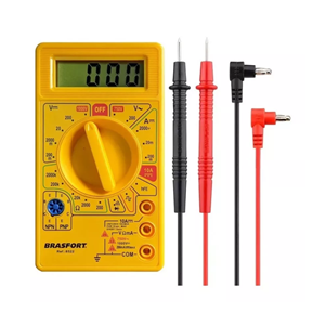Cod. 967 - MULTÍMETRO DIGITAL BRASFORT UN