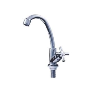 Cod. 1342 - TORNEIRA DE LAVAT ABS CROMADA (L) GIRATORIA CRUZETA CIVITT