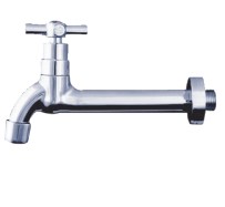 Cod. 1389 - TORNEIRA PIA ABS CROMADA (N) 18CM C/ AREJ CRUZETA CIVITT