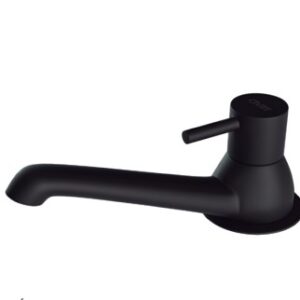 Cod. 1349 - TORNEIRA  LAVAT METAL PRETO FOSCO ALAVANCA CIVITT