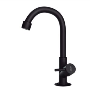 Cod. 1350 - TORNEIRA LAVAT METAL PRETO FOSCO GIRATORIO  ALAVANCA CIVIT