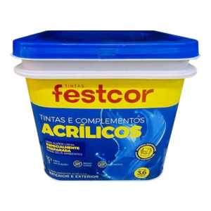 Cód. 675 - FESTLAR AMARELO OURO GL 3,6L UN <br>
Cód. 676 - FESTLAR AREIA GL 3,6L UN<br>
Cód. 678 - FESTLAR AZUL CEU GL 3,6L UN<br>
Cód. 680 - FESTLAR AZUL OCEANO GL 3,6L UN<br>
Cód. 682 - FESTLAR LARANJA GL 3,6L UN<br>
Cód. 685 - FESTLAR VERDE ARARA GL 3,6L UN<br>
Cód. 687 - FESTLAR VERDE LIMAO GL 3,6L UN<br>