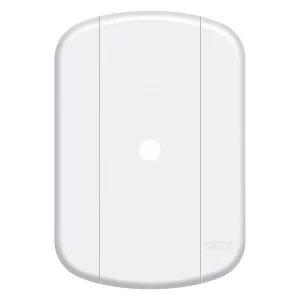 Cod. 1046 - PLACA 4X2 SAIDA DE FIO 10 MM BLANC