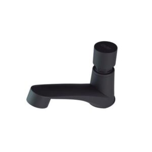 Cod. 1346 - TORNEIRA DE LAVAT ABS PRETO FOSCO AUTO TEMPORIZADA CIVITT