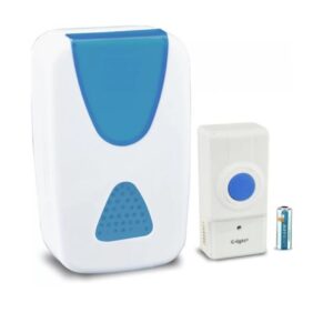 Cod. 354 - CAMPAINHA DB004 SEM FIO C/ CIRCUITO P/  BATERIA AAA G-LIGHT