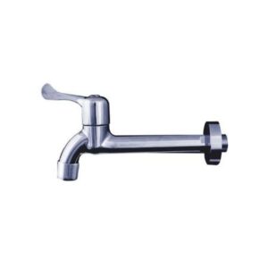 Cod. 1392 - TORNEIRA PIA ABS CROMADA (V) 18CM C/ AREJ ALAVANCA CIVITT