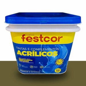 Cód. 1274 – TINTA ACRÍLICA FESTLAR BRANCO GELO GALÃO 3,6L UN