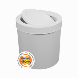 Cod. 384 - CESTO MULTIUSO C/TAMPA BASCULANTE 6L ASTRA UN