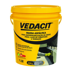 Cód. 1467 - VEDACIT MASSA ASFALTICA IMPERM BD 20 KG