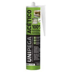 Cód. 418 - COLA ADESIVO SILIC 280ML BCO UNIPEGA-REF UN